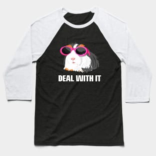 Guinea Pig deal with it | Guinea pig lover Baseball T-Shirt